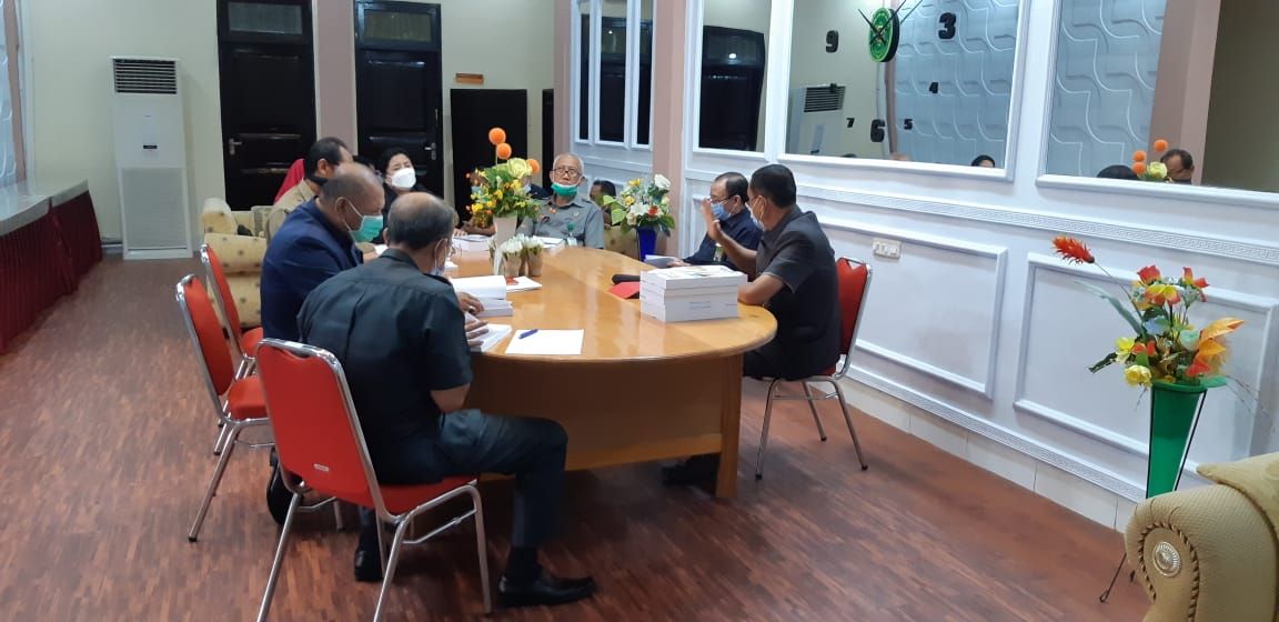 Dr. Hery Supriyono, S.H.,M.Hum memimpin Rapat Koordinasi dan Evaluasi Pembangunan ZI PT Gorontalo