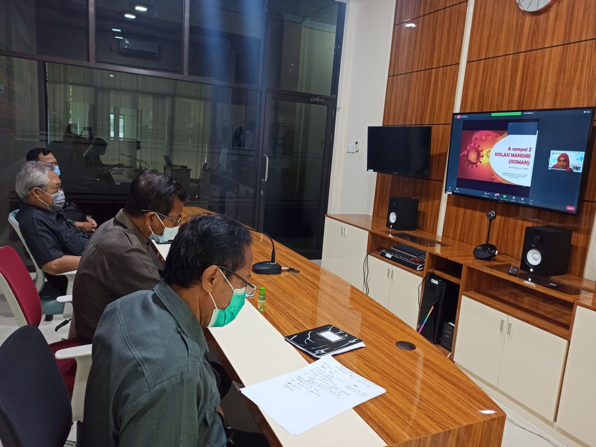 WEBINAR IKAHI “KUPAS TUNTAS SEPUTAR ISOLASI MANDIRI”