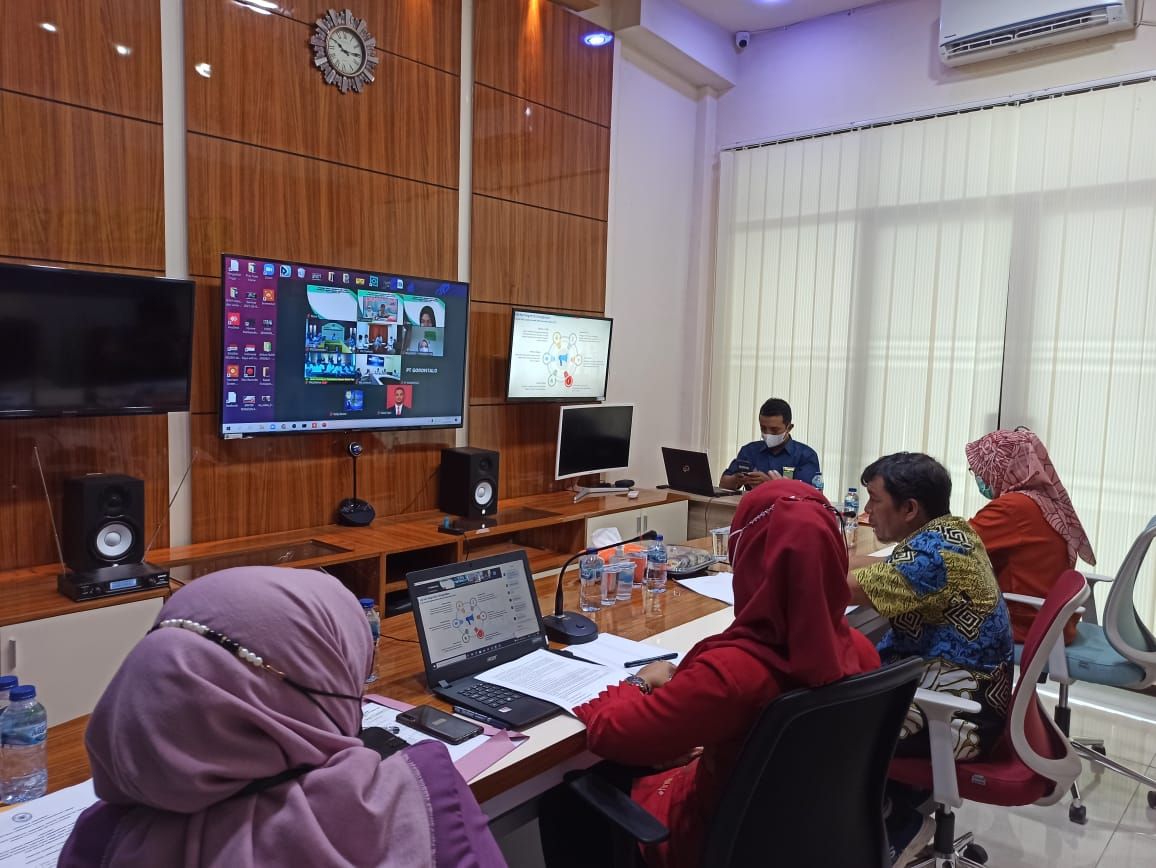 PELAKSANAAN BIMBINGAN TEKNIS / SOSIALISASI PNBP (PENERIMAAN NEGARA BUKAN PAJAK) TEKNIS PADA PENGADILAN TINGGI GORONTALO