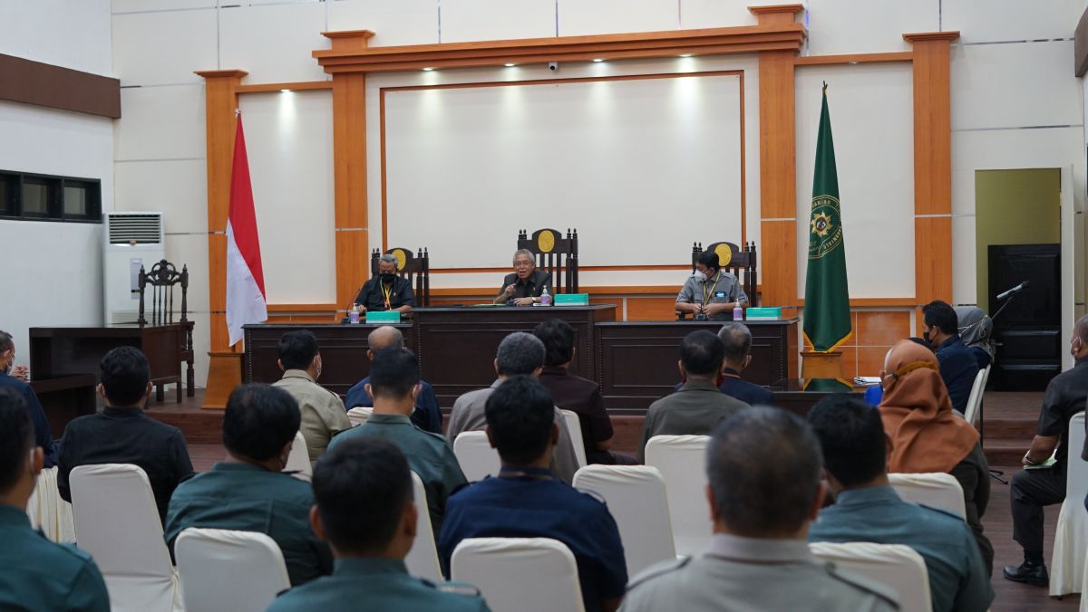 Opening Audit Kinerja Pengadilan Tinggi Gorontalo oleh  Badan Pengawasan Mahkamah Agung RI