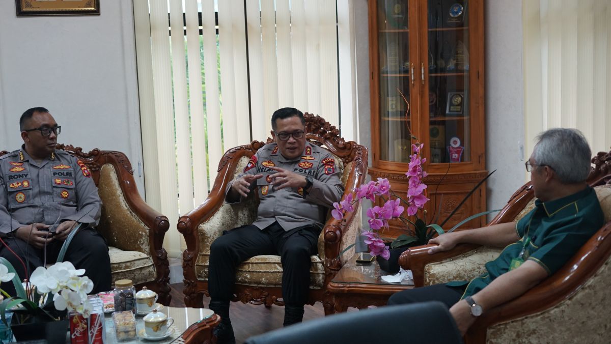 Kunjungan Silaturahmi Kapolda Gorontalo ke Pengadilan Tinggi Gorontalo