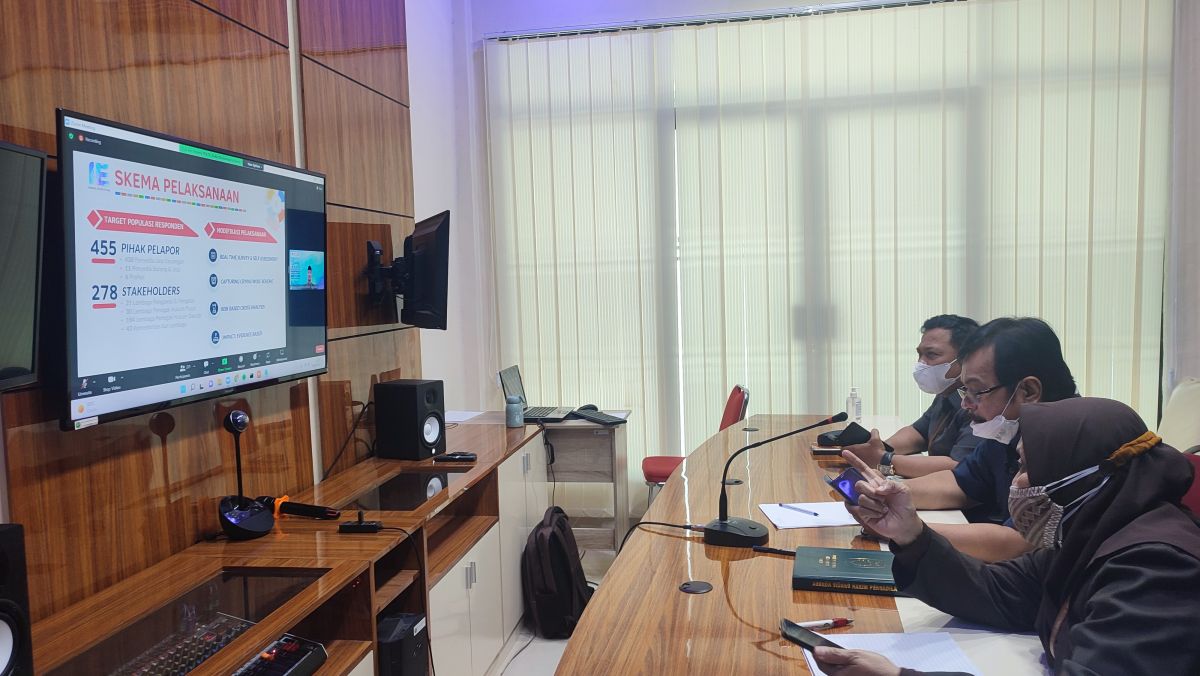 Pengadilan Tinggi Gorontalo mengikuti Acara Launching Indeks Efektivitas Kinerja PPATK Tahun 2022