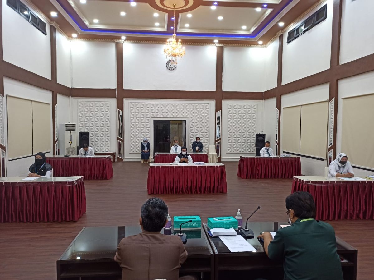 Pelaksanaan Seleksi Ujian Tertulis Calon Hakim Ad Hoc Pengadilan Tipikor Tahap XVIII Tahun 2022 pada Pengadilan Tinggi Gorontalo