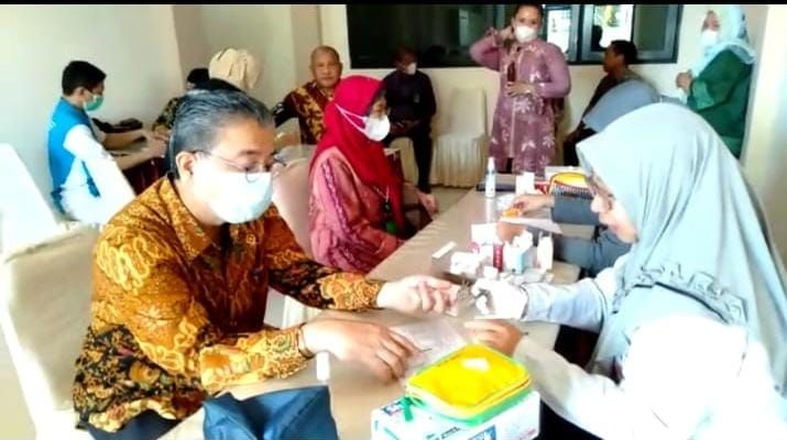 CEK KESEHATAN SECARA RUTIN PADA PENGADILAN TINGGI GORONTALO