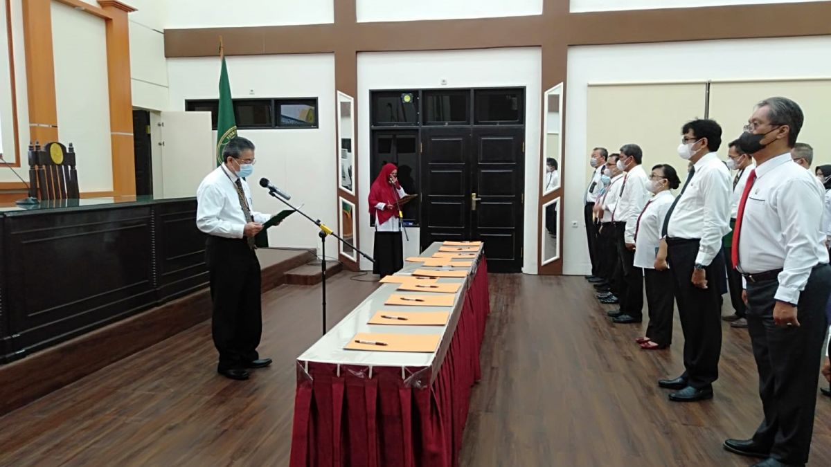 Penandatanganan Pakta Integritas Pengadilan Tinggi Gorontalo Tahun 2023