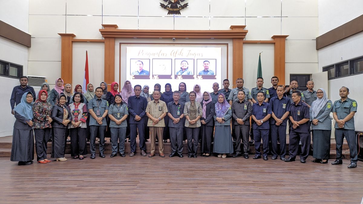 Pengantar Alih Tugas Pengadilan Tinggi Gorontalo