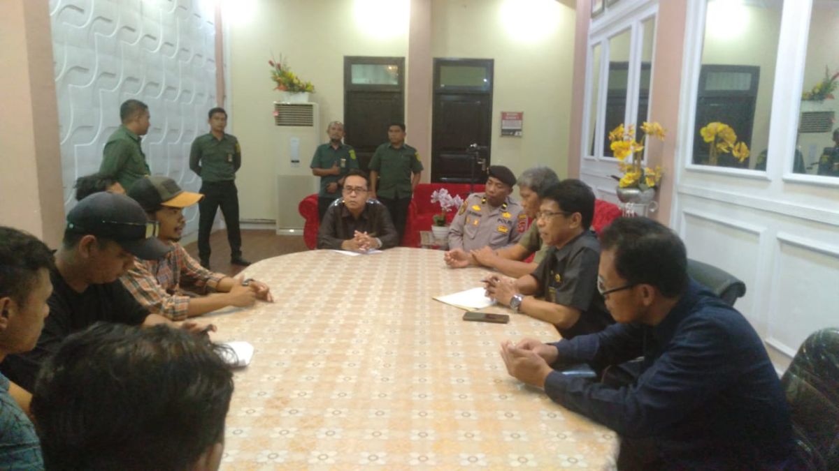 Penerimaan Rencana Aksi Aliansi Penambang Kabupaten Pohuwato