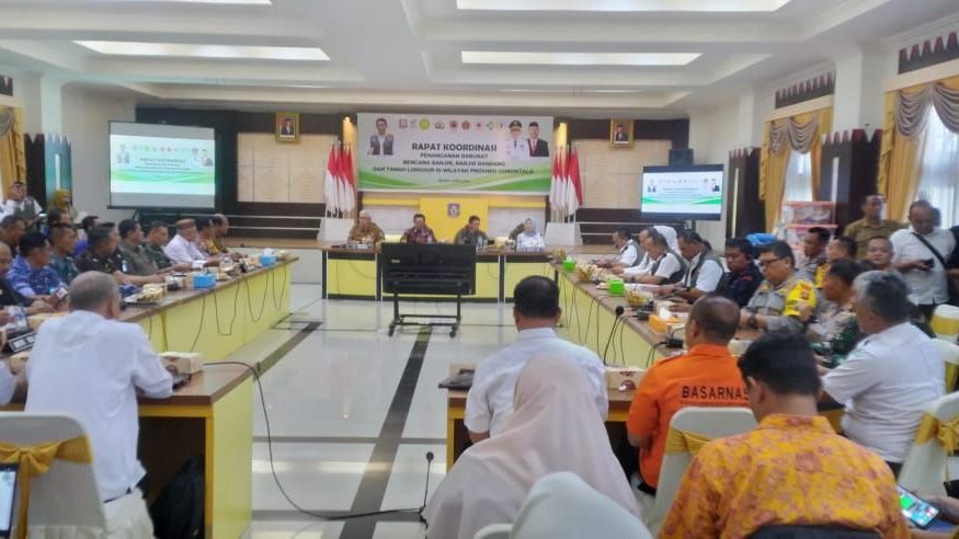 Pengadilan Tinggi Gorontalo Menghadiri Rapat Koordinasi Bersama BNPB RI