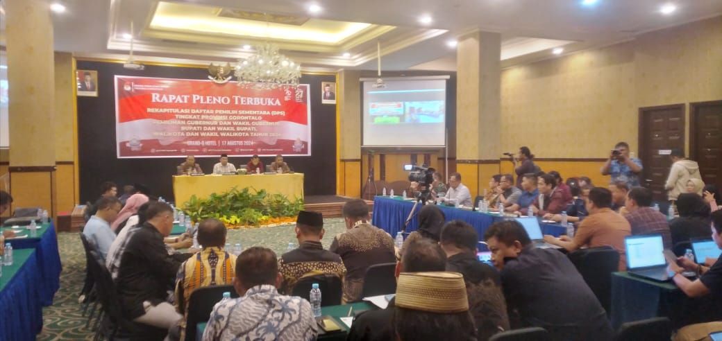 Pengadilan Tinggi Gorontalo Hadiri Rapat Pleno Terbuka Pilkada Provinsi Gorontalo
