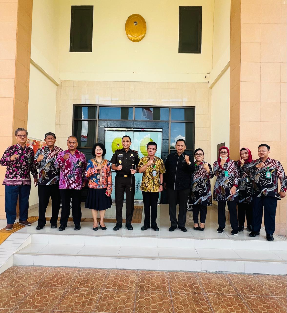 Kunjungan Kepala Kejaksaan Tinggi Gorontalo